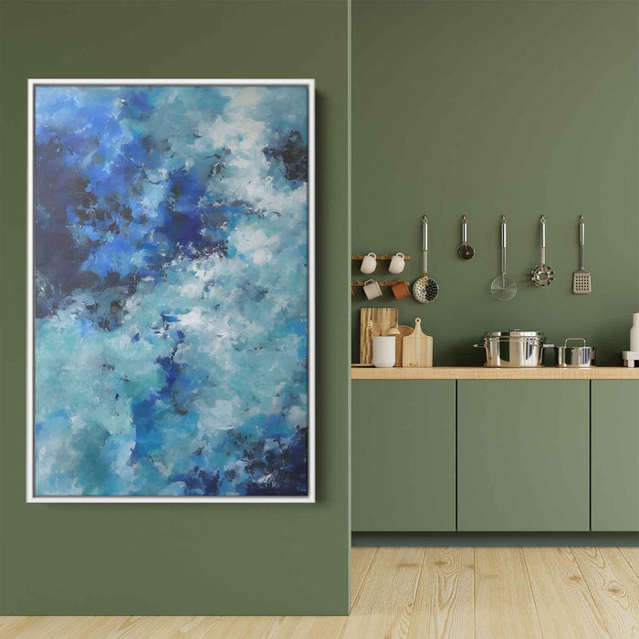 Blue Abstract Ocean #206 - Kanvah