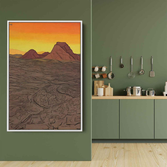 Line Art Desert #201 - Kanvah