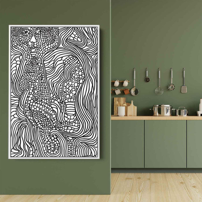 Line Art Water #206 - Kanvah