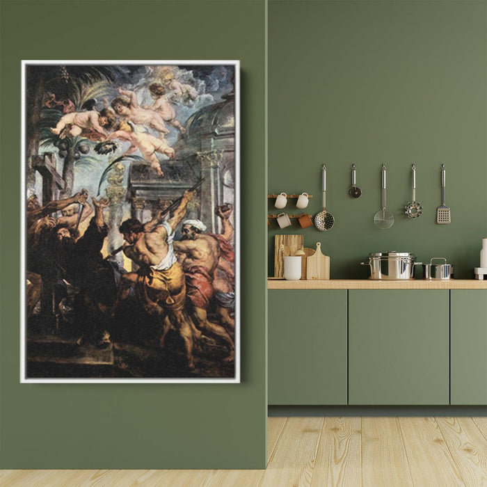 Martyrdom of St. Thomas by Peter Paul Rubens - Canvas Artwork