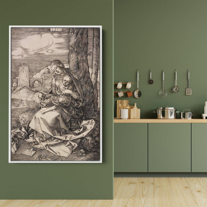 Mary with a pear by Albrecht Durer - Canvas Artwork