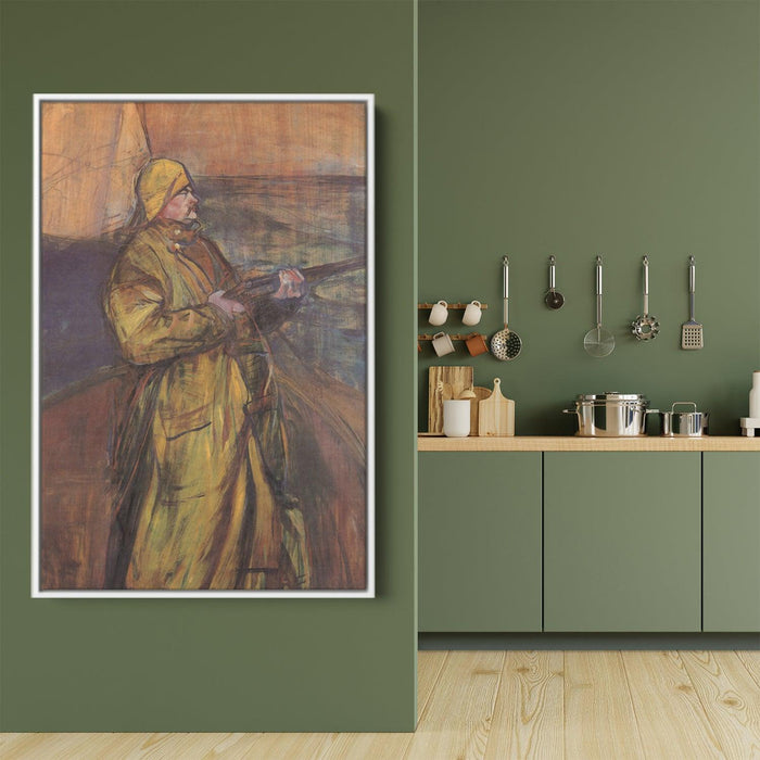 Maurice Joyant Somme bay by Henri de Toulouse-Lautrec - Canvas Artwork