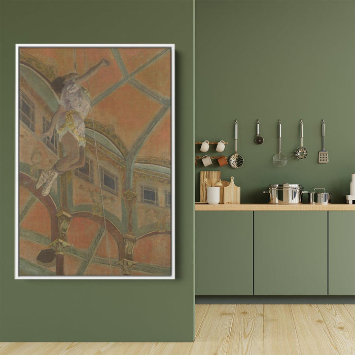 Miss La La at the Cirque Fernando by Edgar Degas - Canvas Artwork