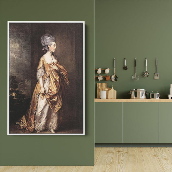 Mrs. Grace Dalyrimple Elliott by Thomas Gainsborough - Canvas Artwork