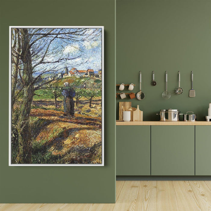 Near Pontoise by Camille Pissarro - Canvas Artwork