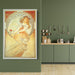 Painting by Alphonse Mucha - Canvas Artwork