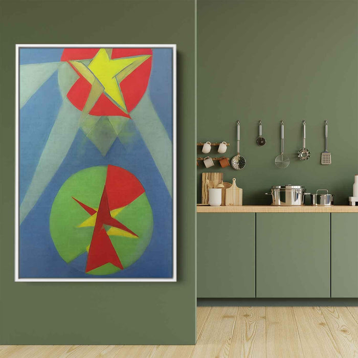 Pastel Bauhaus Stars #208 - Kanvah