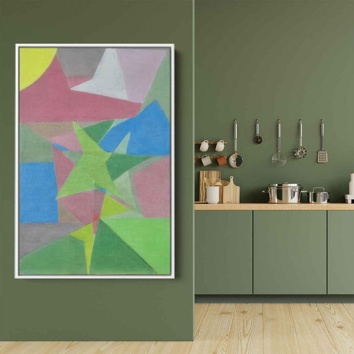 Pastel Bauhaus Stars #212 - Kanvah