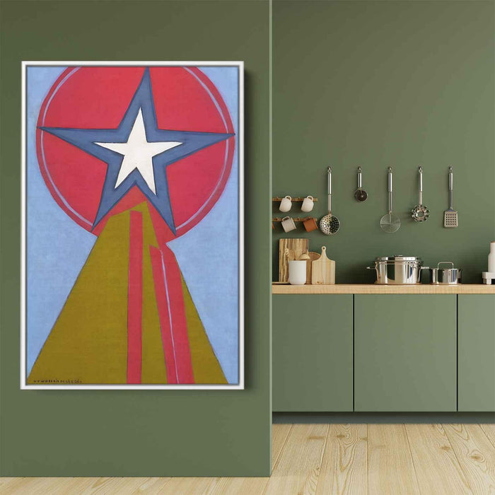 Pastel Bauhaus Stars #232 - Kanvah