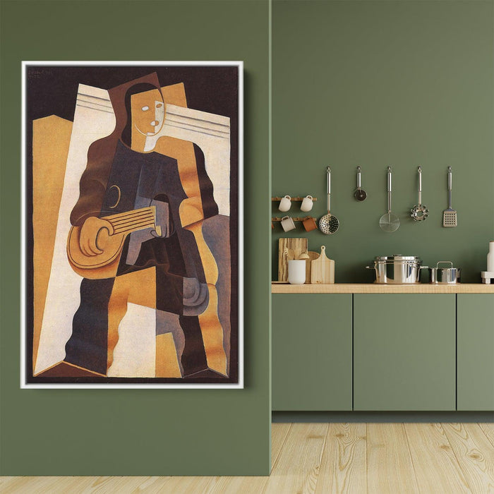 Pierrot by Juan Gris - Canvas Artwork