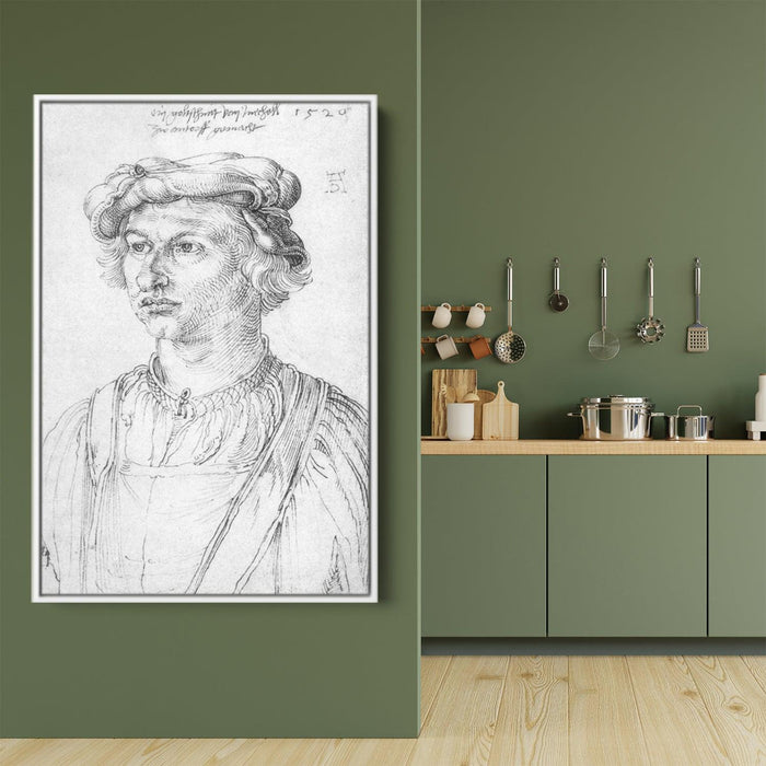 Portrait of a goldsmith from Mechelen by Albrecht Durer - Canvas Artwork