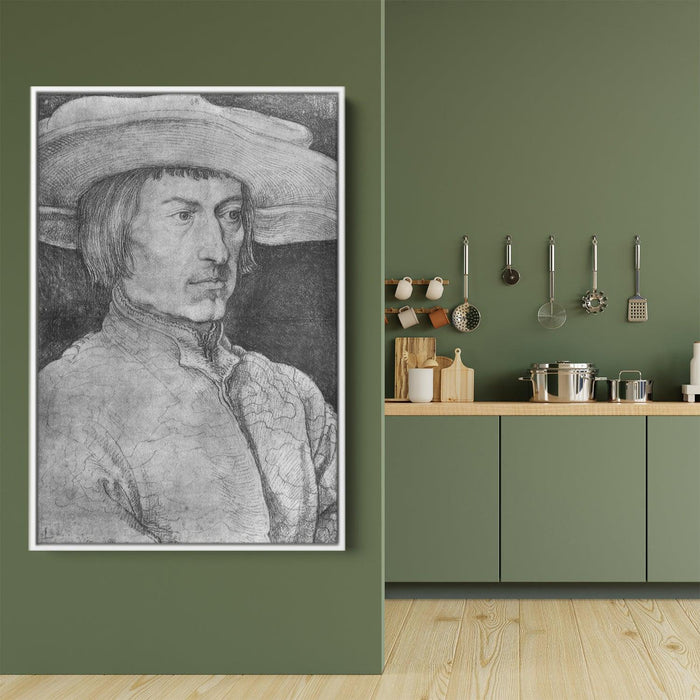 Portrait of a Man by Albrecht Durer - Canvas Artwork