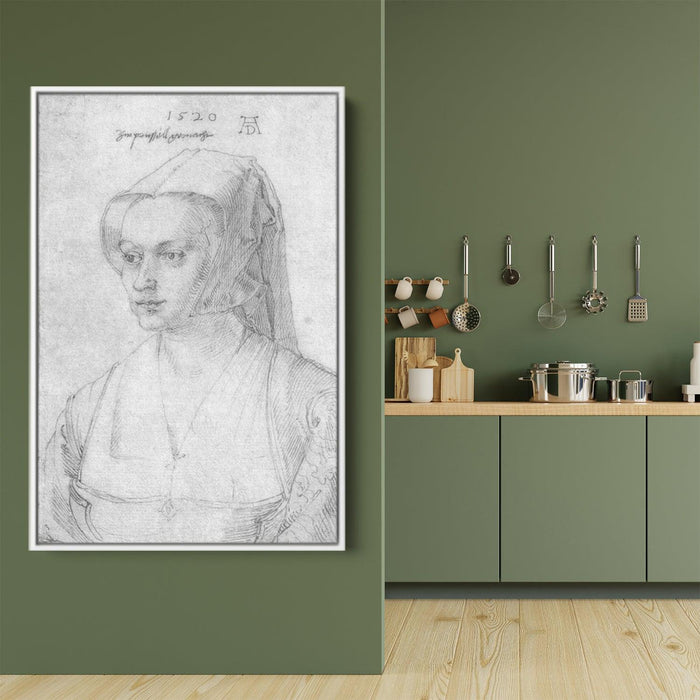 Portrait of a woman from Brussels by Albrecht Durer - Canvas Artwork