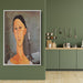 Portrait of Anna Zborowska by Amedeo Modigliani - Canvas Artwork