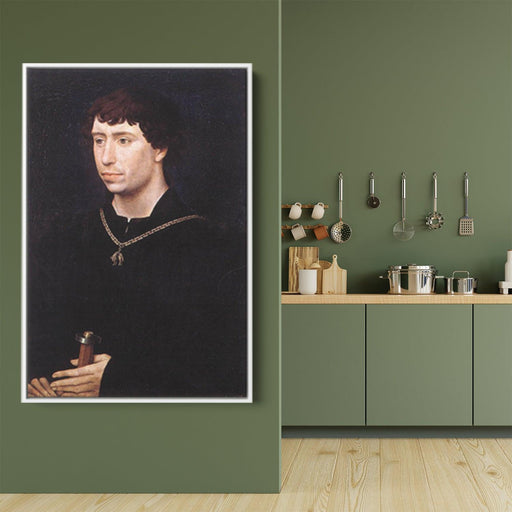 Portrait of Charles the Bold by Rogier van der Weyden - Canvas Artwork