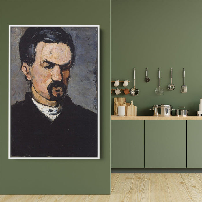 Portrait of Uncle Dominique by Paul Cezanne - Canvas Artwork