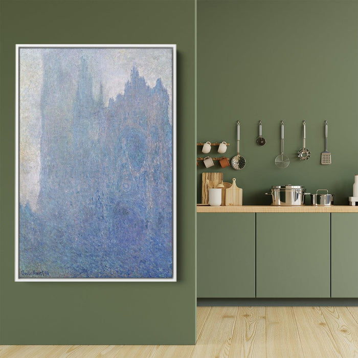 Rouen Cathedral in the Fog by Claude Monet - Canvas Artwork