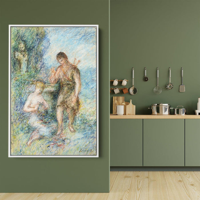Rural Scene by Pierre-Auguste Renoir - Canvas Artwork