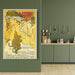 Salon of the Hundred by Alphonse Mucha - Canvas Artwork