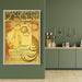 Salon of the Hundred by Alphonse Mucha - Canvas Artwork