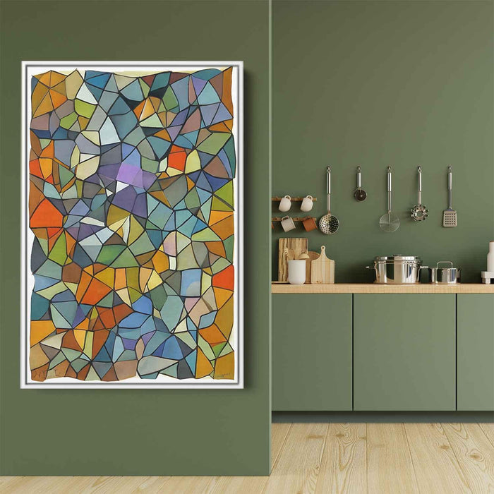 Tan Geometric Shapes #217 - Kanvah