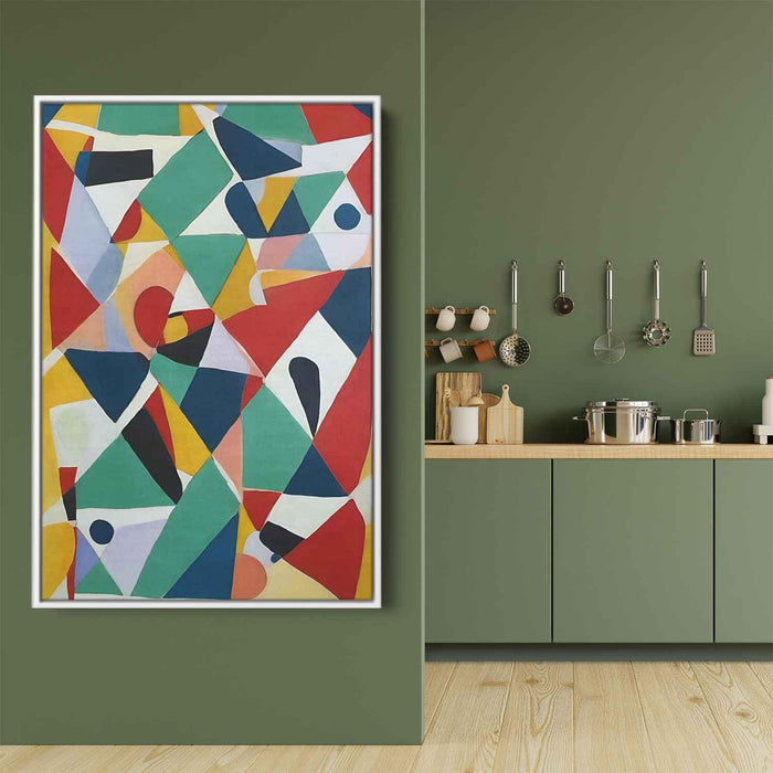 Tan Geometric Shapes #219 - Kanvah