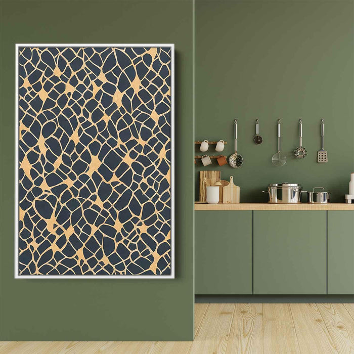 Tan Geometric Shapes #230 - Kanvah