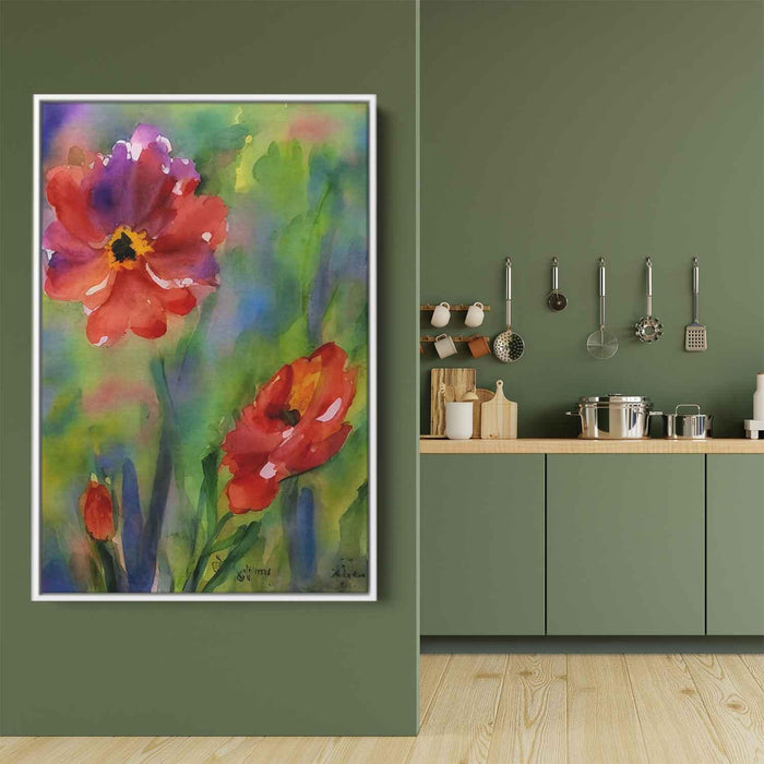 Watercolor Flower #204 - Kanvah