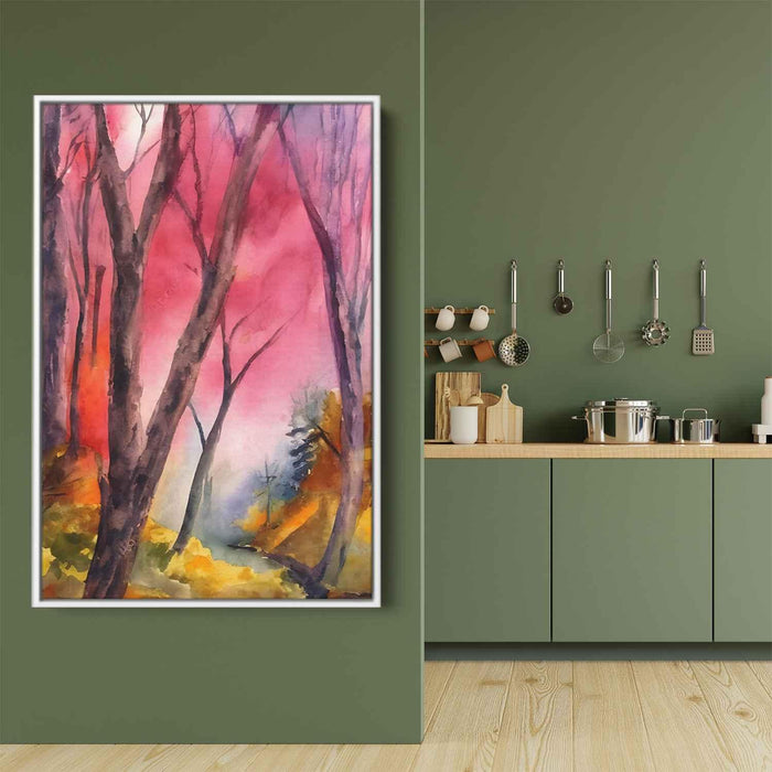 Watercolor Forest #204 - Kanvah