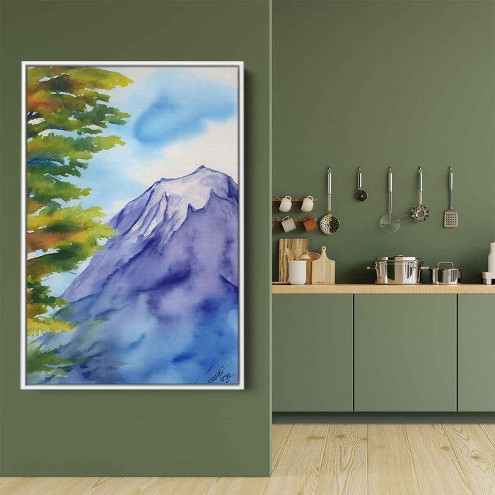 Watercolor Mountain #201 - Kanvah