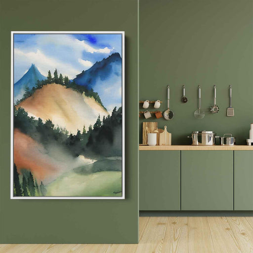 Watercolor Mountain #204 - Kanvah