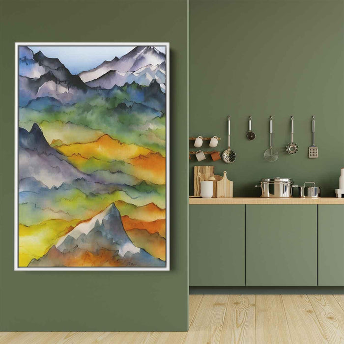 Watercolor Mountain #206 - Kanvah