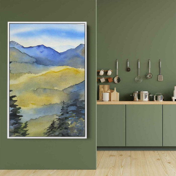 Watercolor Mountain #208 - Kanvah