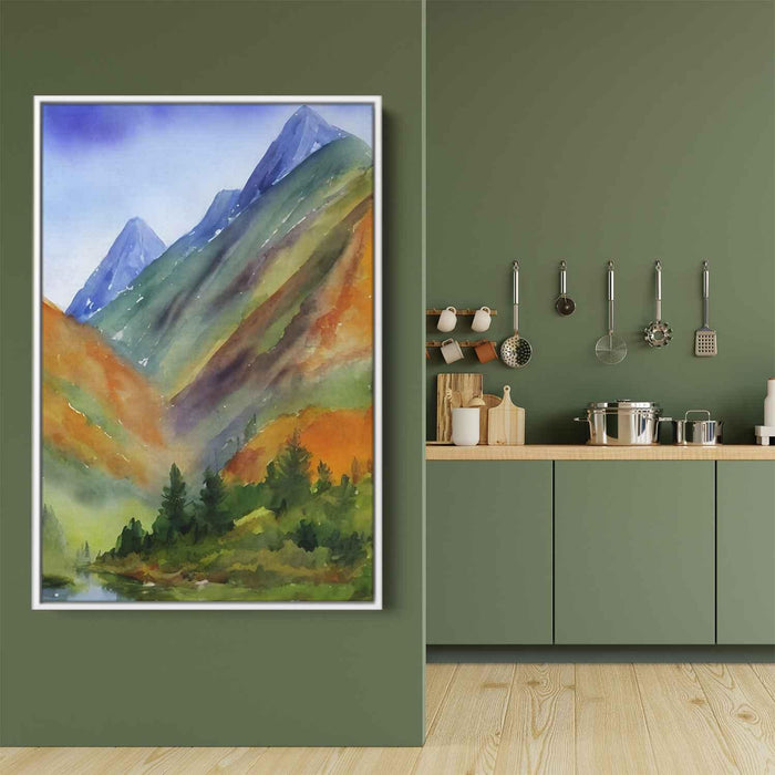 Watercolor Mountain #212 - Kanvah