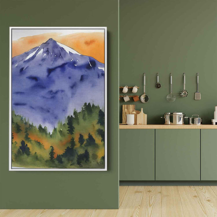 Watercolor Mountain #219 - Kanvah