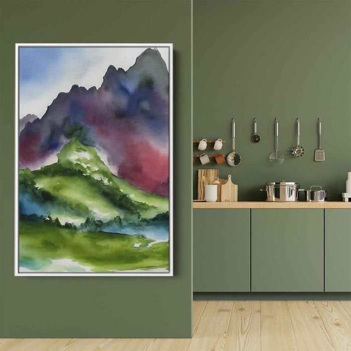 Watercolor Mountain #228 - Kanvah