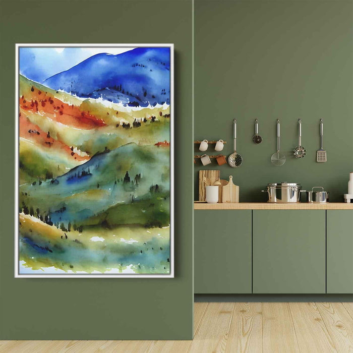 Watercolor Mountain #235 - Kanvah