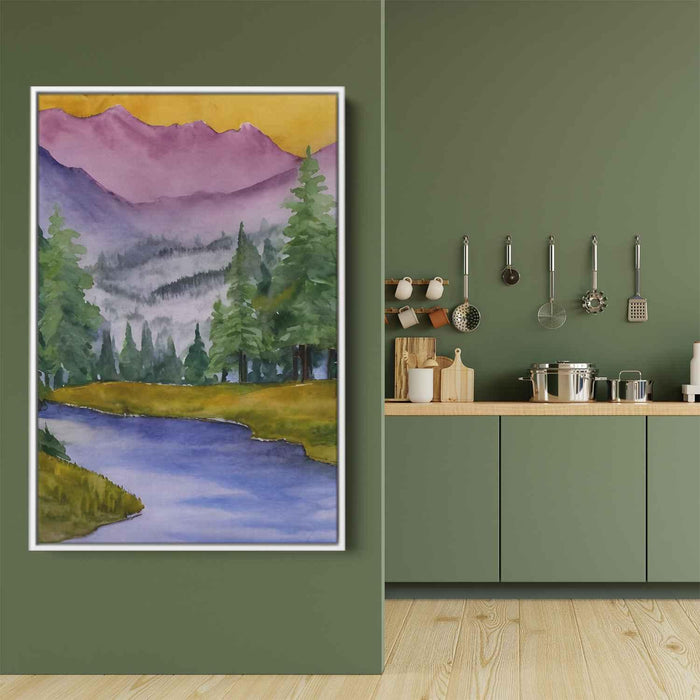 Watercolor Mountain #238 - Kanvah