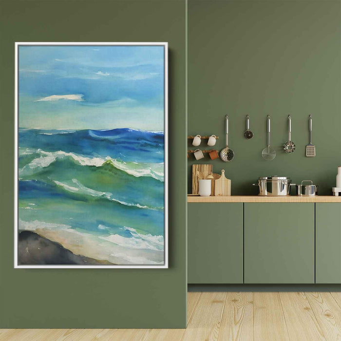 Watercolor Ocean #217 - Kanvah