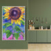 Watercolor Sunflower #201 - Kanvah