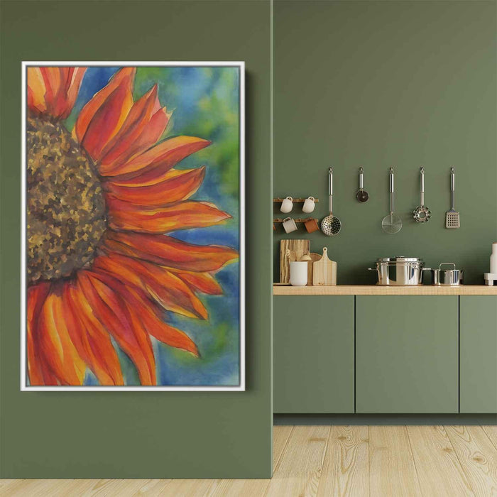Watercolor Sunflower #204 - Kanvah