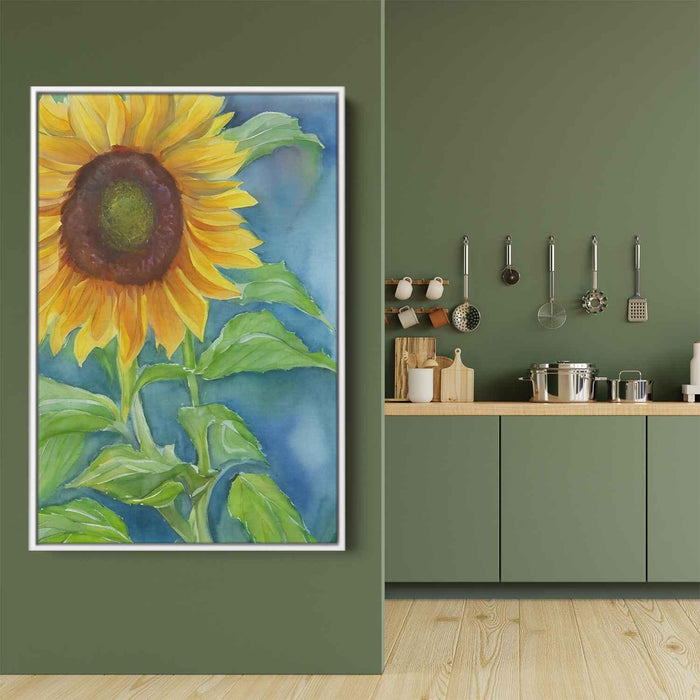 Watercolor Sunflower #215 - Kanvah