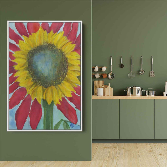 Watercolor Sunflower #217 - Kanvah