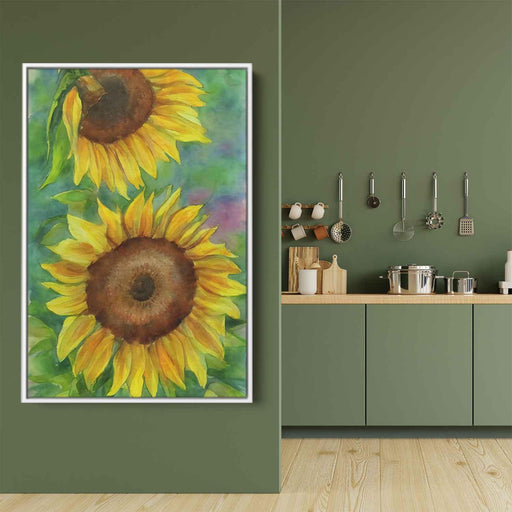 Watercolor Sunflower #228 - Kanvah