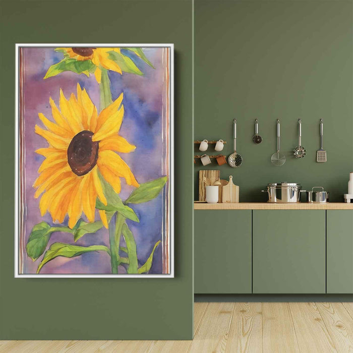 Watercolor Sunflower #230 - Kanvah