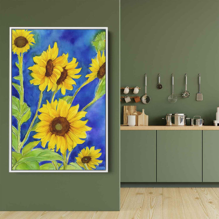 Watercolor Sunflower #232 - Kanvah