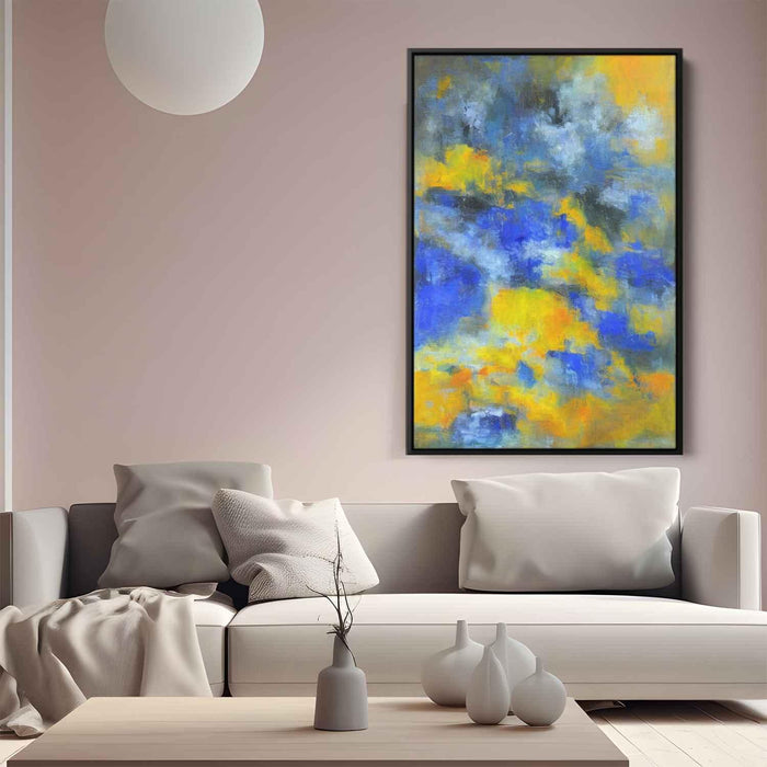 Blue Abstract Landscape #228 - Kanvah