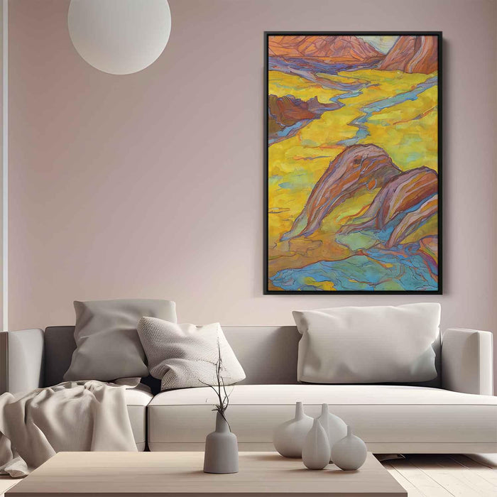 Line Art Desert #212 - Kanvah