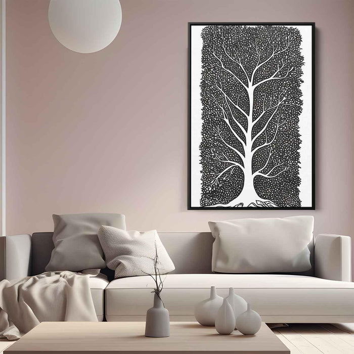 Line Art Tree #232 - Kanvah