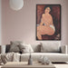 Nude seating on a sofa by Amedeo Modigliani - Canvas Artwork